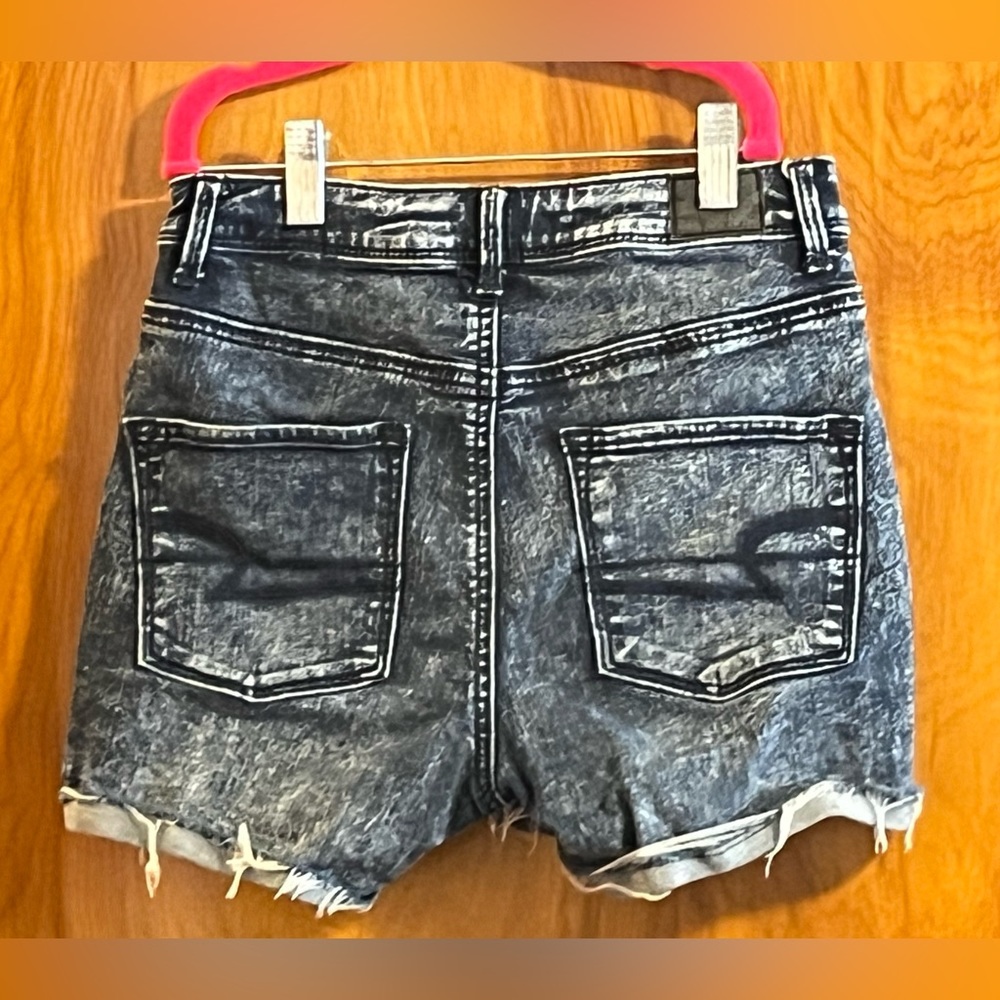 American Eagle Denim Shorts Size 0 - Picture 10 of 13